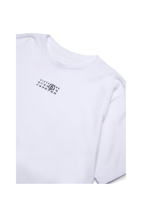 T-shirt con stampa MM6 KIDS MAISON MARGIELA | M60908 MM04IM6100